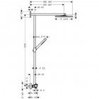 Душевая программа Hansgrohe Raindance Showerpipe 240 27167000
