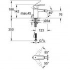 Смеситель для биде Grohe Eurostyle Cosmopolitan 33566002