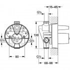 Скрытая часть смесителя Grohe 33961000