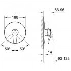 Смеситель Grohe Ectos 19546MB0