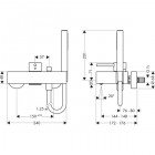 Смеситель Hansgrohe Axor Starck X 10402000