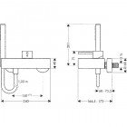 Смеситель Hansgrohe Axor Starck X 10601000