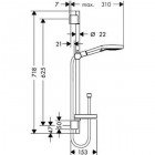 Душевая программа Hansgrohe Raindance Select 26630000