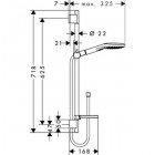 Душевая программа Hansgrohe Raindance Select E120 26620400