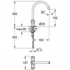 Смеситель для мойки Grohe Costa L 31812001