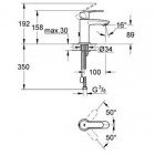 Смеситель для умывальника Grohe Eurostyle Cosmopolitan 23041002