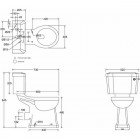Унитаз Burlington P12+C1 Regal