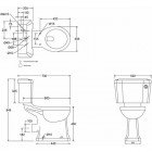 Унитаз Burlington P12+C2 Regal