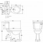 Унитаз Burlington P12+C3 Regal