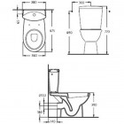 Унитаз Ideal Standard Oceane W306601