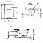 Унитаз Ideal Standard Simply U J452101 подвесной