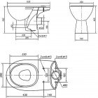 Унитаз Ifo Arret RS033612000