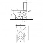 Унитаз Ifo Fargen RS1233182590