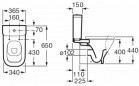 Унитаз Roca Gap 342477000 + бачок 34147000Y (без сиденья)