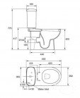 Унитаз Jacob Delafon Kandel E1455