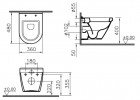 Унитаз подвесной VitrA S50 5320B003