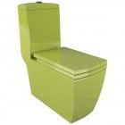 Цветной унитаз Arcus 050 light green моноблок