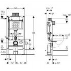 Итсталляция Geberit Duofix UP200 111.290.00.1