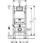 Итсталляция Geberit Duofix UP100 457.570.00.1