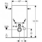 Итсталляция Geberit Monolith 131.024.SI.1