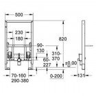 Инсталляция Grohe Rapid SL 38543000