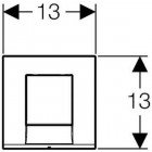 Кнопка Geberit HyTouch Bolero 116.012.21.1