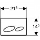 Кнопка Geberit Kappa 20 115.228.KB.1