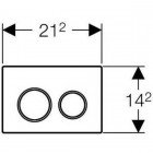 Кнопка Geberit Kappa 21 115.240.KK.1