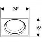 Кнопка Geberit Rumba 115.750.10.1