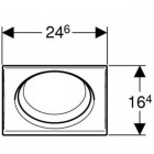 Кнопка Geberit Rumba 115.750.FB.1