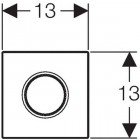 Кнопка Geberit Sigma 01 116.011.21.5