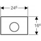 Кнопка Geberit Sigma 10 115.758.KN.1