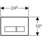 Кнопка Geberit Sigma 50 115.785.GH.1