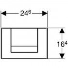 Кнопка Geberit Tango 115.760.21.1
