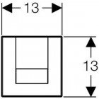 Кнопка Geberit Tango HyTronic 116.024.46.1