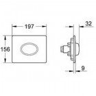 Кнопка Grohe Skate Air 38565SP0