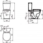 Унитаз Ideal Standard Connect ARC E803601+E785601