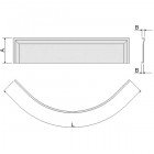 Акриловый поддон Sanplast OBP/CL 80x80x28