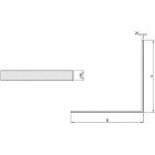 Экран алюминиевый Sanplast OBL-M/FREE 80x80x8